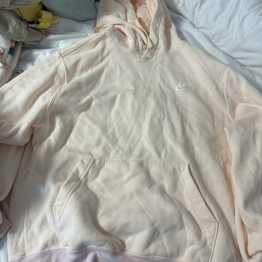 Nike Light Peach Hoodie